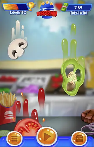 Juego online Burger Win en tu móvil